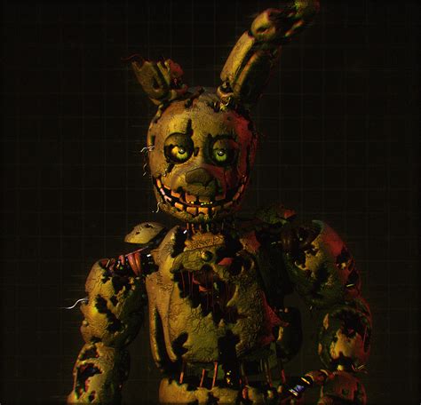 Springtrap | C4D | FNaF3 : r/fivenightsatfreddys