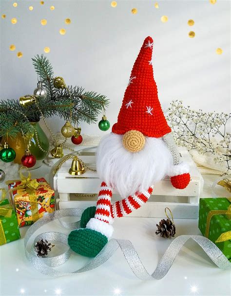 Crochet Pattern Christmas Gnome Amigurumi Gnome Pattern - Etsy