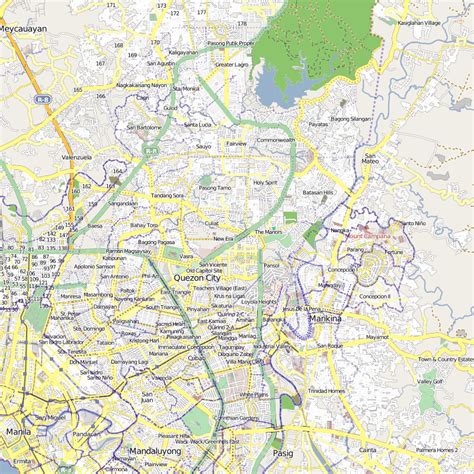 Quezon City Map