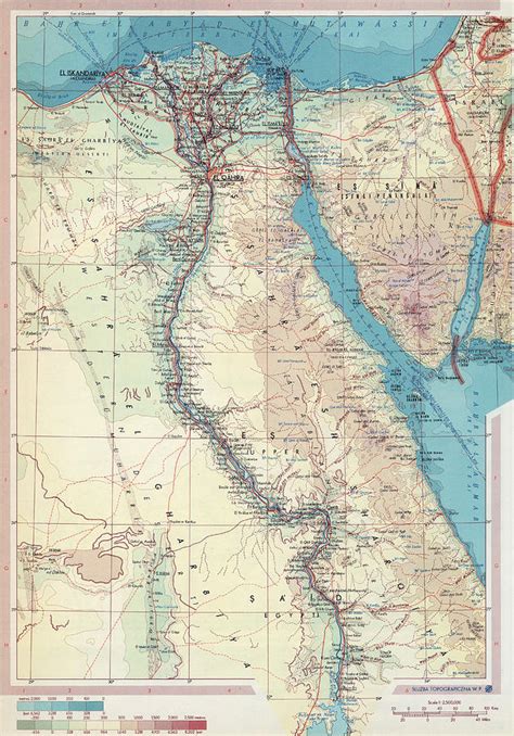 Polish Army Topography Service Maps Painting by Artistic Panda - Fine ...