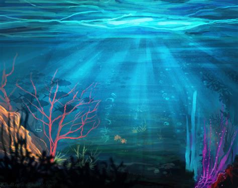 Underwater Landscape by KT-ExReplica on DeviantArt