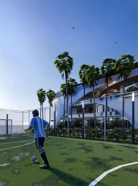 Insane $50m concept mansion for Lionel Messi revealed