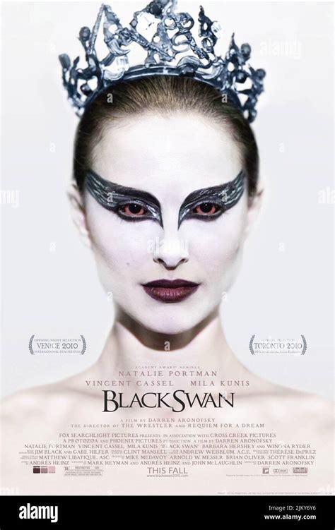 NATALIE PORTMAN POSTER, BLACK SWAN, 2010 Stock Photo - Alamy