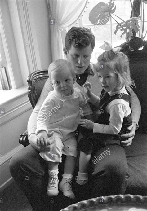 Ted Kennedy with his young children on his lap. | Ted kennedy, Joe ...