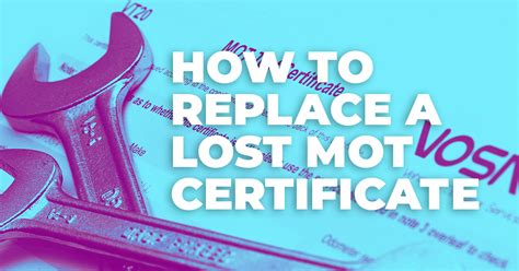 How to Replace a Lost MOT Certificate | BookMyGarage