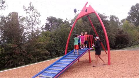 New Playground at Luther Burbank Park - YouTube