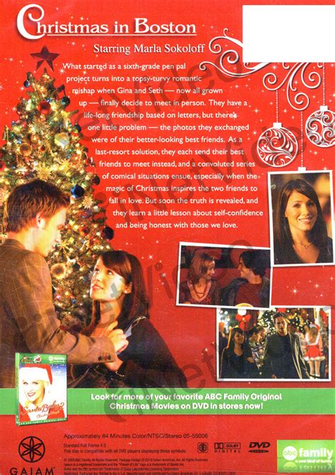 Christmas in Boston on DVD Movie