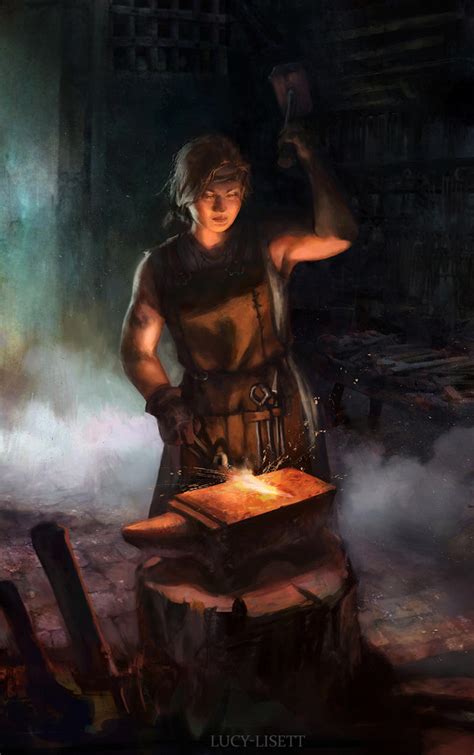 Blacksmith by Lucy-Lisett on DeviantArt