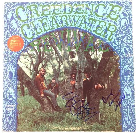 Lot Detail - CCR: Doug Clifford & Stu Cook Signed "Revival" Record ...