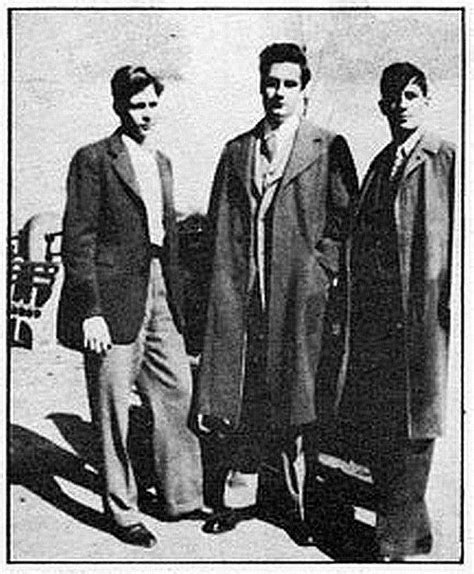 Lucien Carr, David Kammerer and Jack Kerouac