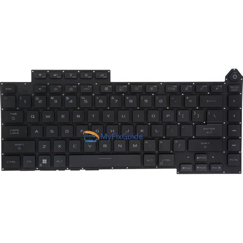 Keyboard for Asus ROG Strix SCAR 15 G533QM G533QR G533QR G533QS G533ZX ...