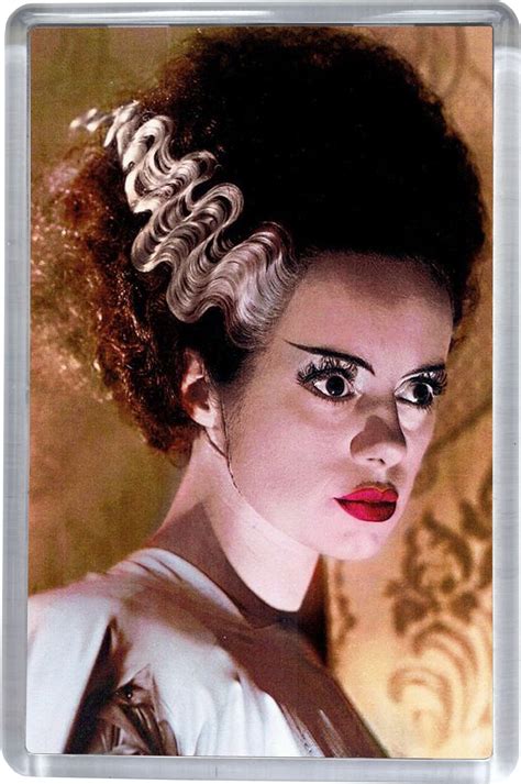 The Bride Of Frankenstein - Fridge Magnet 5CM X 7.5CM by SuperUniverse on Etsy | Bride of ...