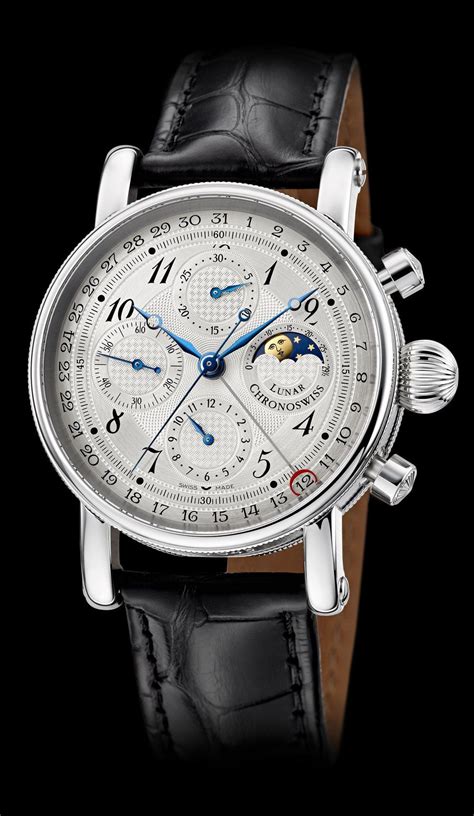 Chronoswiss - Chronograph Moon Phase CH-7543L | Chronoswiss, Luxury watches for men, Mens ...