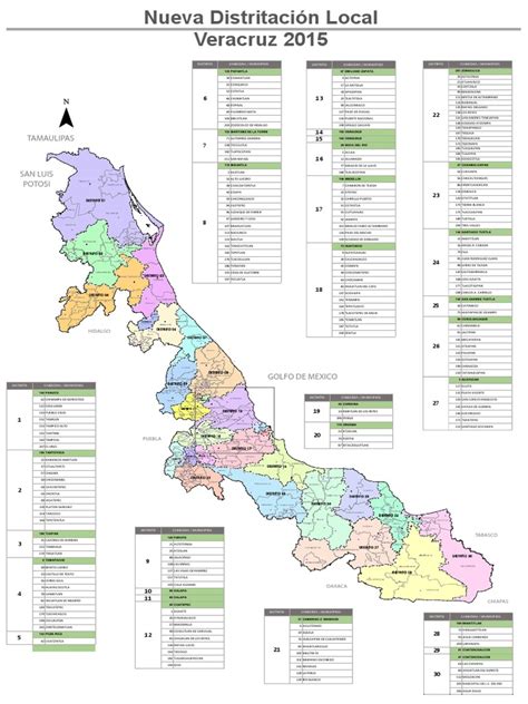 Mapa Veracruz | Política