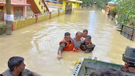 Flood in Assam: Silchar remains widely affected - North East Rising