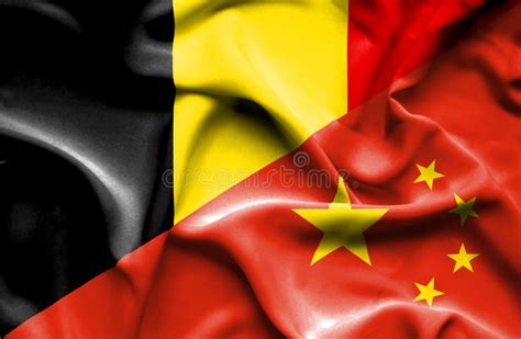 Belgium and China stock illustration. Illustration of chinese - 102526722