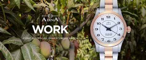 Adina work watch the iconic Australian work watch