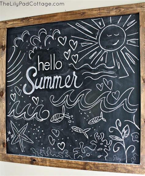 Chalkboard Ideas For Summer at Jillian Sutherland blog