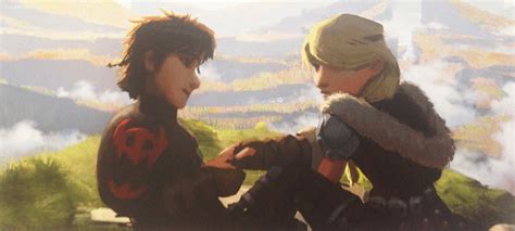 Hiccup and Astrid - concept art - How to Train Your Dragon Photo (37142320) - Fanpop