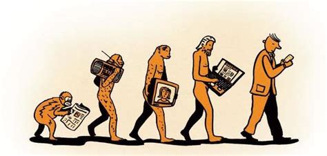 Evolution of Media (Traditional Media to New Media) timeline | Timetoa