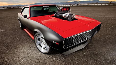 Classic Car Classic LSX Supercharger Chevrolet Camaro HD wallpaper | cars | Wallpaper Better