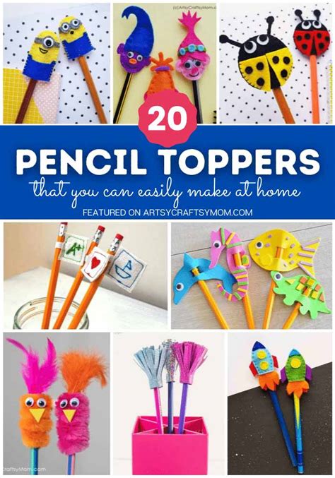 Pencil Toppers Ideas