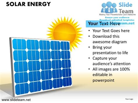 Solar energy powerpoint presentation templates.