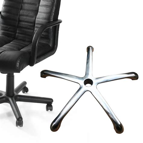 Office Chair Base Reinforced Metal Leg, Swivel Gaming Chair Universal ...