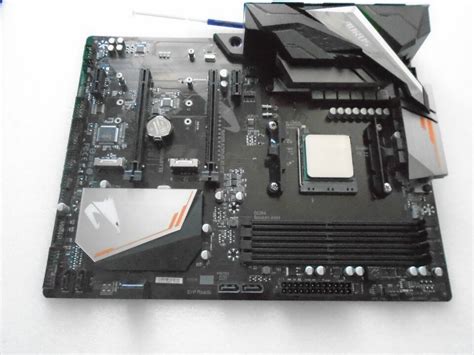 AMD B450 AORUS ELITE AM4 Motherboard Combo w/ RYZEN 5 PRO 2400GE 3.2-3.8GHz | eBay