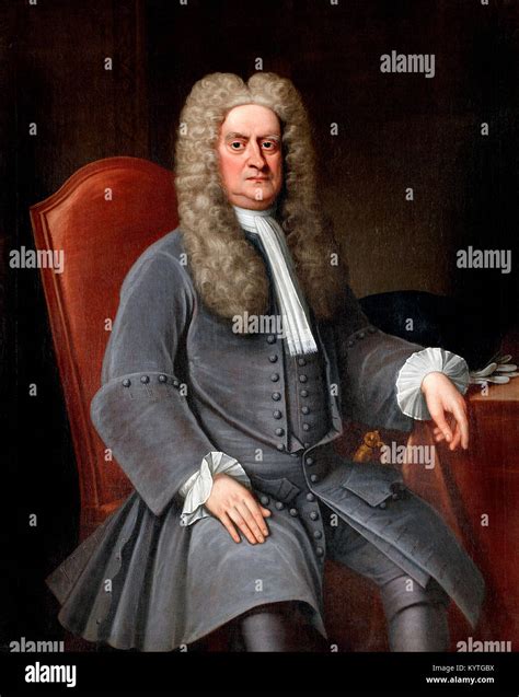 Sir isaac 1642 1727 portrait sir hi-res stock photography and images - Alamy