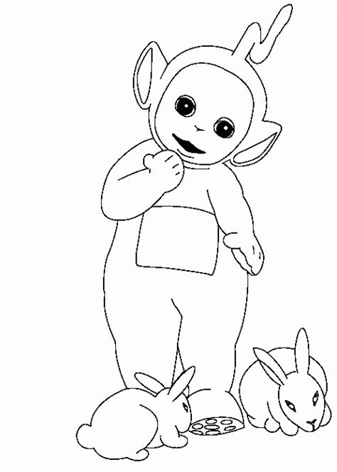 Free Printable Teletubbies Coloring Pages For Kids