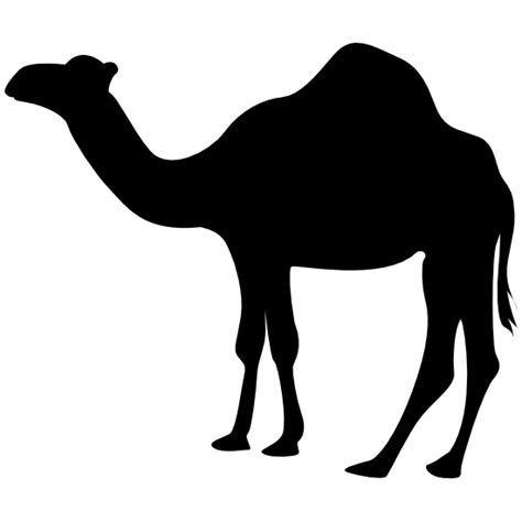 Camel Silhouette Sticker