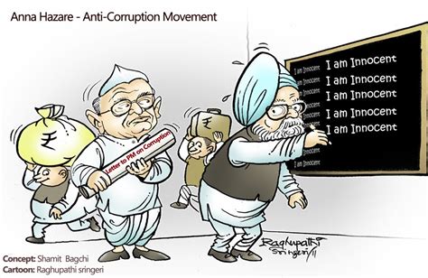 Raghupathi Sringeri: Anna Hazare - Anti corruption movement