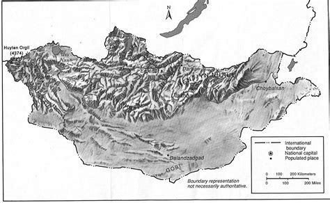 Mongolia Landforms - Flags, Maps, Economy, History, Climate, Natural ...