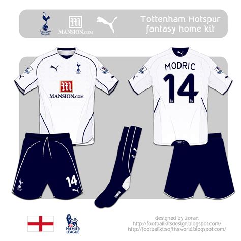 football kits design: Tottenham Hotspur F.C. fantasy kits