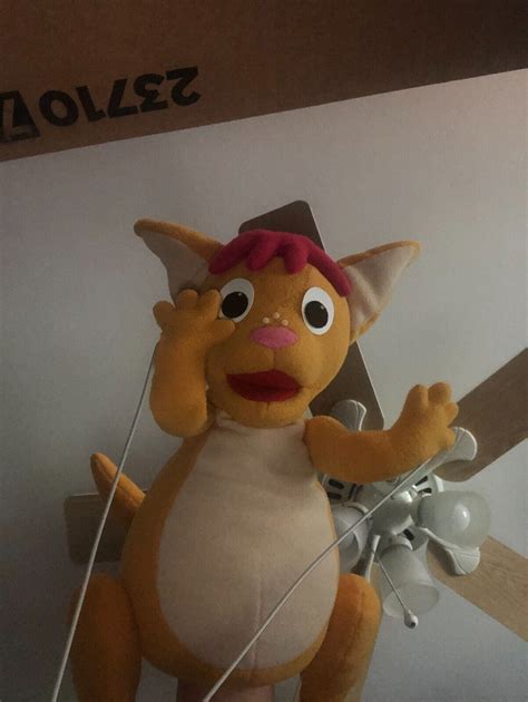 RARE Baby Galileo the Joey Kangaroo Puppet Replica with Rods | #4658285531