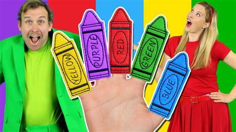 Colors Finger Family - Learn Colors with the Finger Family Nursery ...