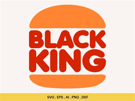 Black King SVG, Black King Burger Svg, Black King Cutting Files, BLM ...