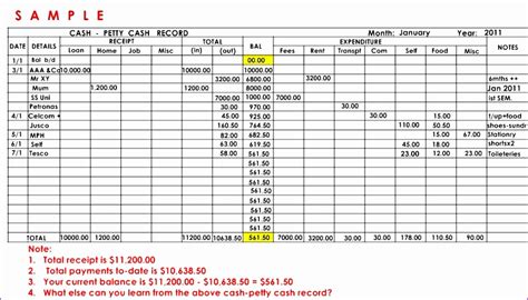 8 Cash Book Template Excel - Excel Templates