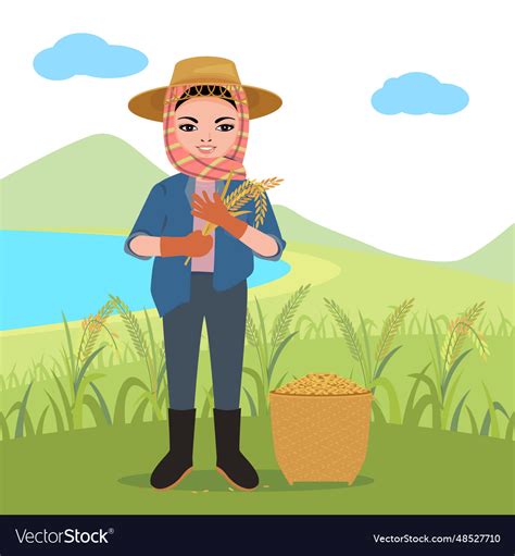 Farmer Royalty Free Vector Image - VectorStock