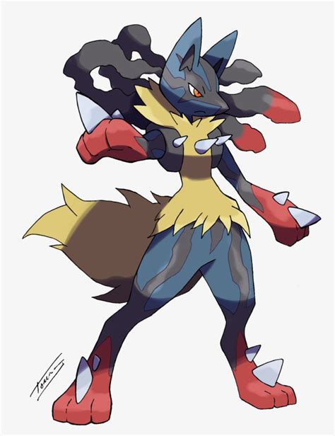 Lucario Mega-form By Tomycase On Deviantart - Mega Lucario - 769x1038 ...