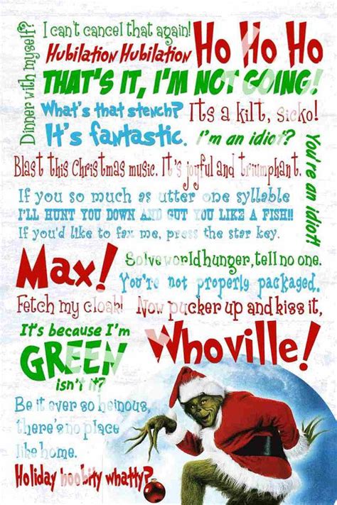 Grinch Stole Christmas Quotes. QuotesGram