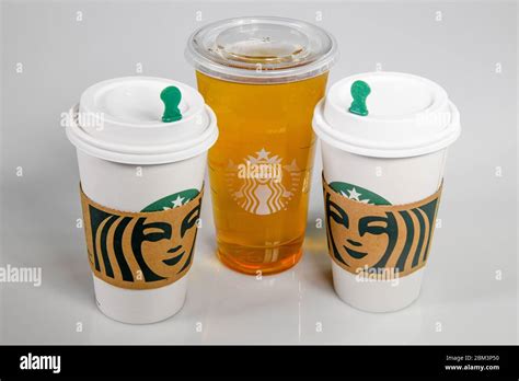 Starbucks cups - Starbucks drink cup Stock Photo - Alamy