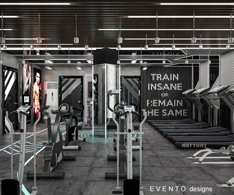 Modern Gym Design on Behance