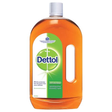 Buy Dettol Antibacterial Antiseptic Disinfectant - 4L (pc) Online ...