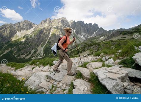 Hiking in Tatra Mountains, Slovakia Stock Image - Image of natural ...