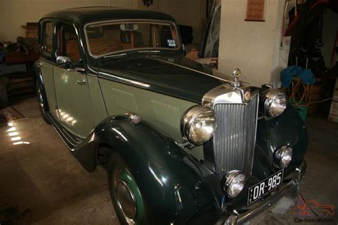 1948 MGY Saloon 2 Tone Green TAN Interior Good Original Condition