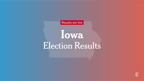 Iowa Auditor Election Results 2022 - The New York Times