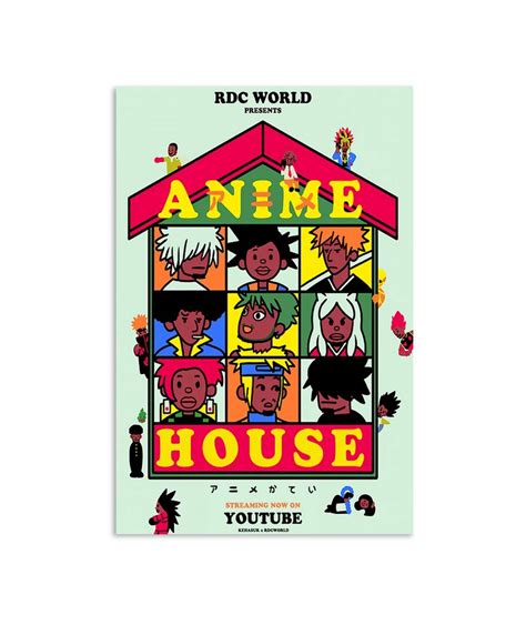 RDC World x Kehasuk Anime House Poster | Custom prints store | T-shirts ...