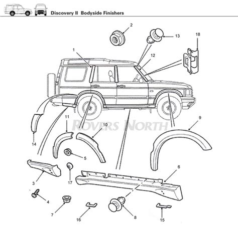 Land Rover Discovery II Body Finishers | Rovers North - Land Rover ...